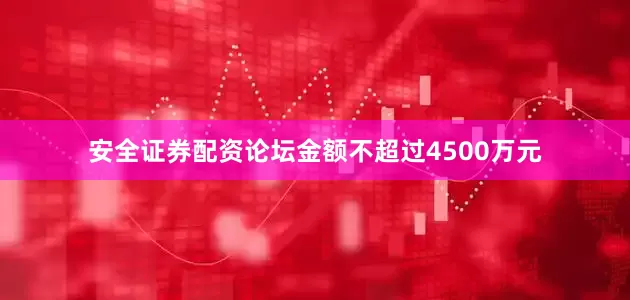 安全证券配资论坛金额不超过4500万元